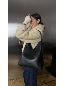 Жіноча сумка шопер 018 чорна