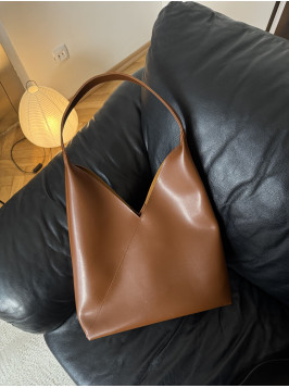 Жіноча сумка шопер 018 карамельна