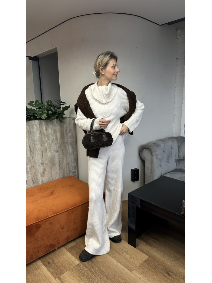 Жіноча сумка крос боді 053 шоколадна тедді