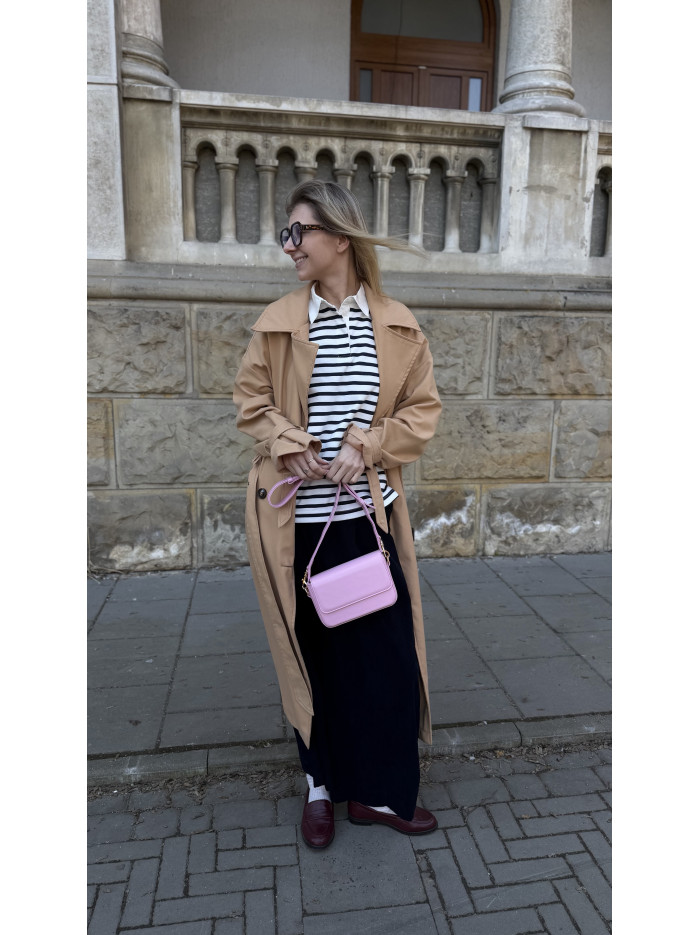 Жіноча міні сумка пудра 056