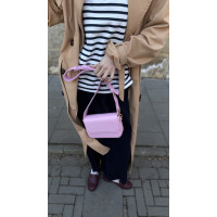 Жіноча міні сумка пудра 056