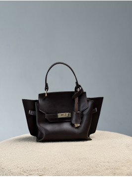 Жіноча сумка крос боді 061А шоколадна