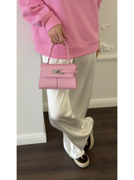 Жіноча міні сумка пудра 065
