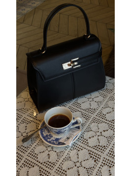 Жіноча сумка крос боді чорна 065А