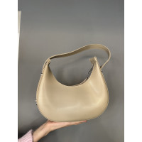 Жіноча сумка багет бежева 22-10