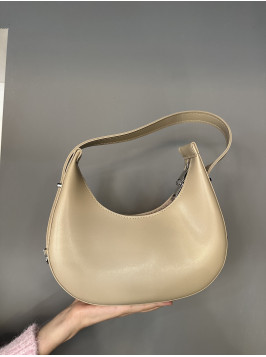 Жіноча сумка багет бежева 22-10