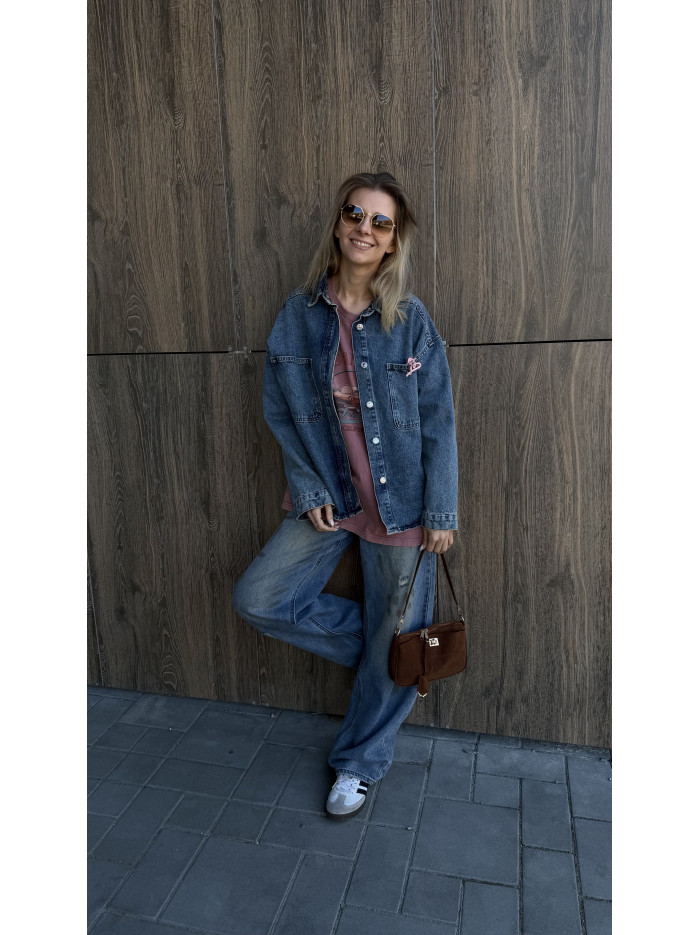 Жіноча сумка карамельна замшева крос боді 25-03