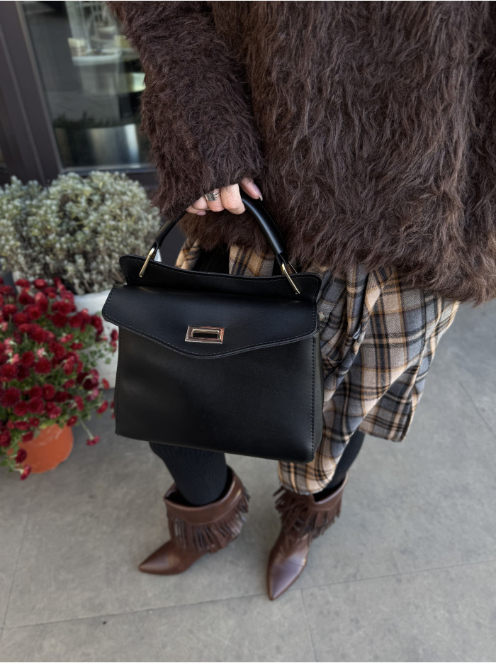 Жіноча сумка крос боді 25-32 чорна