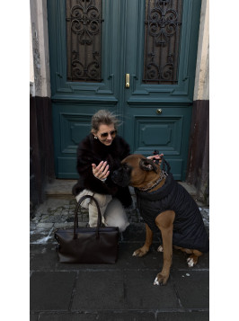 Жіноча сумка багет 25-55 шоколадна