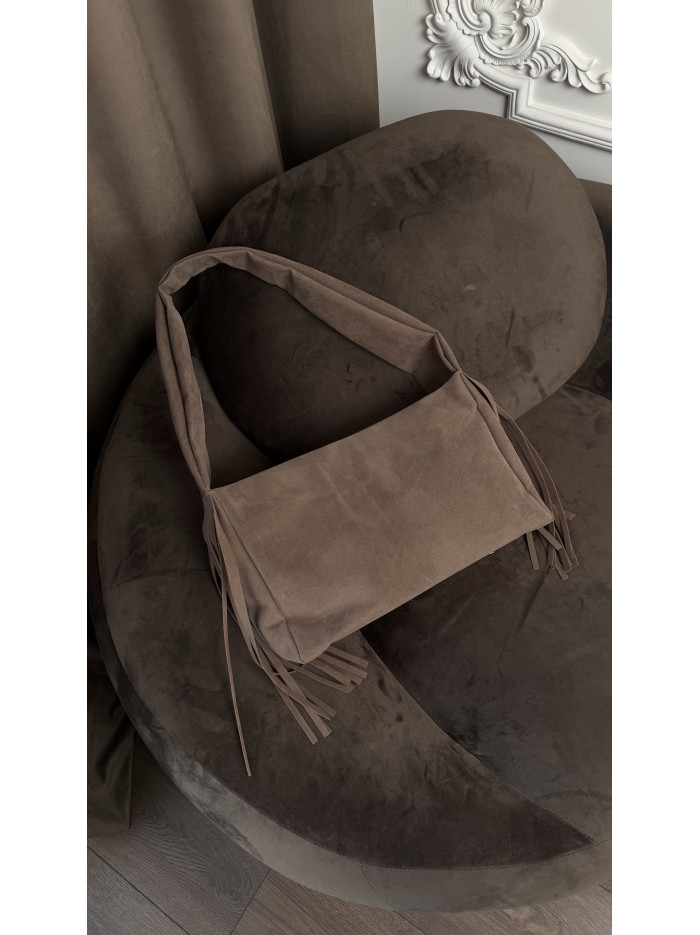 Жіноча сумка шопер 25-99 мокко