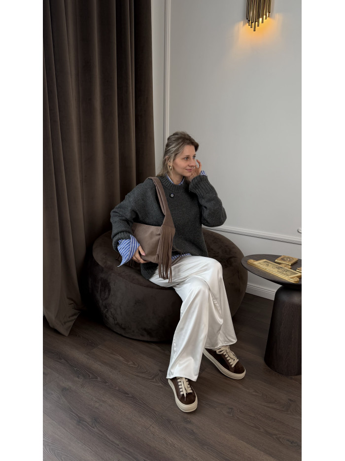 Жіноча сумка шопер 25-99 мокко