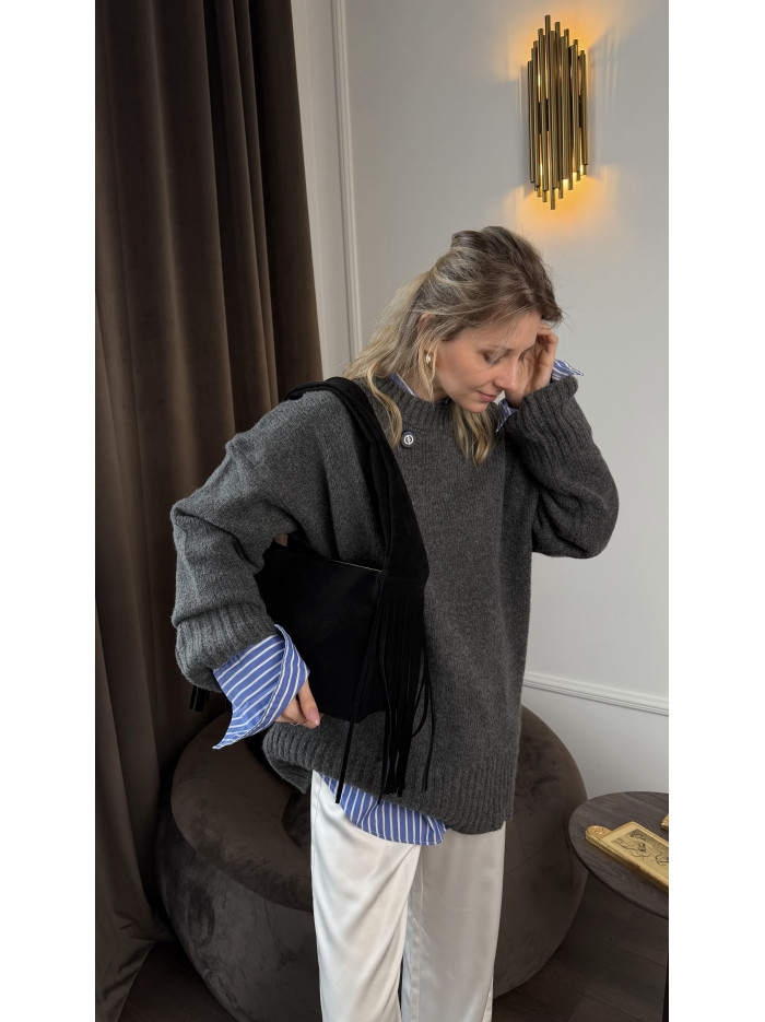 Жіноча сумка шопер 25-99 чорна