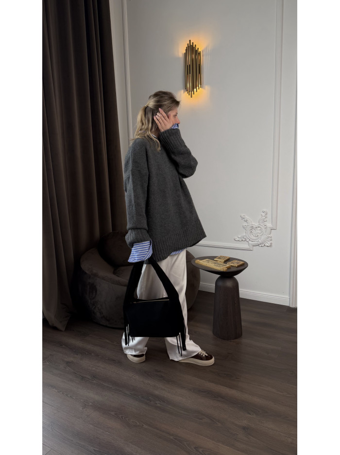 Жіноча сумка шопер 25-99 чорна