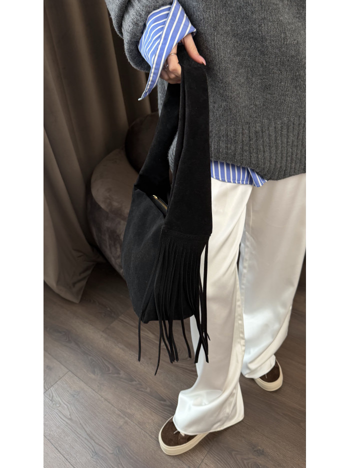 Жіноча сумка шопер 25-99 чорна