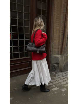 Жіноча сумка багет 26-01 шоколадна