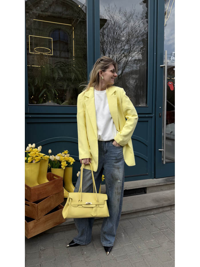 Жіноча сумка багет 26-01 помело