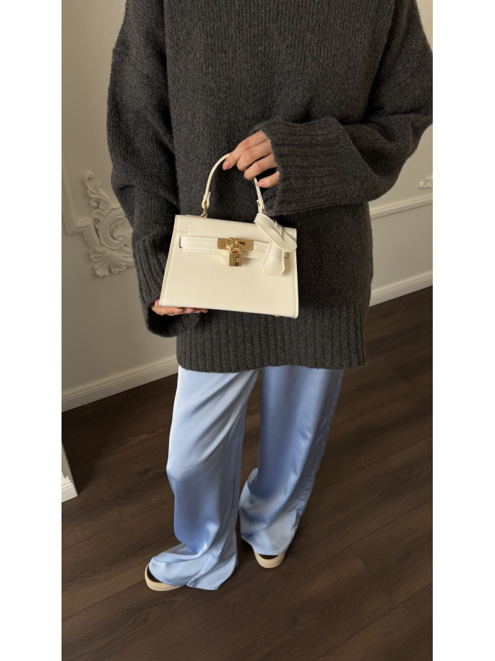 Жіноча міні сумка біла 26-05