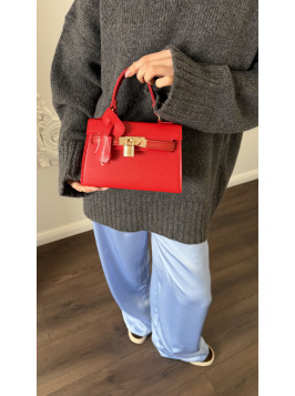 Жіноча міні сумка червона 26-05