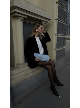 Жіноча сумка клатч блакитна 26-15