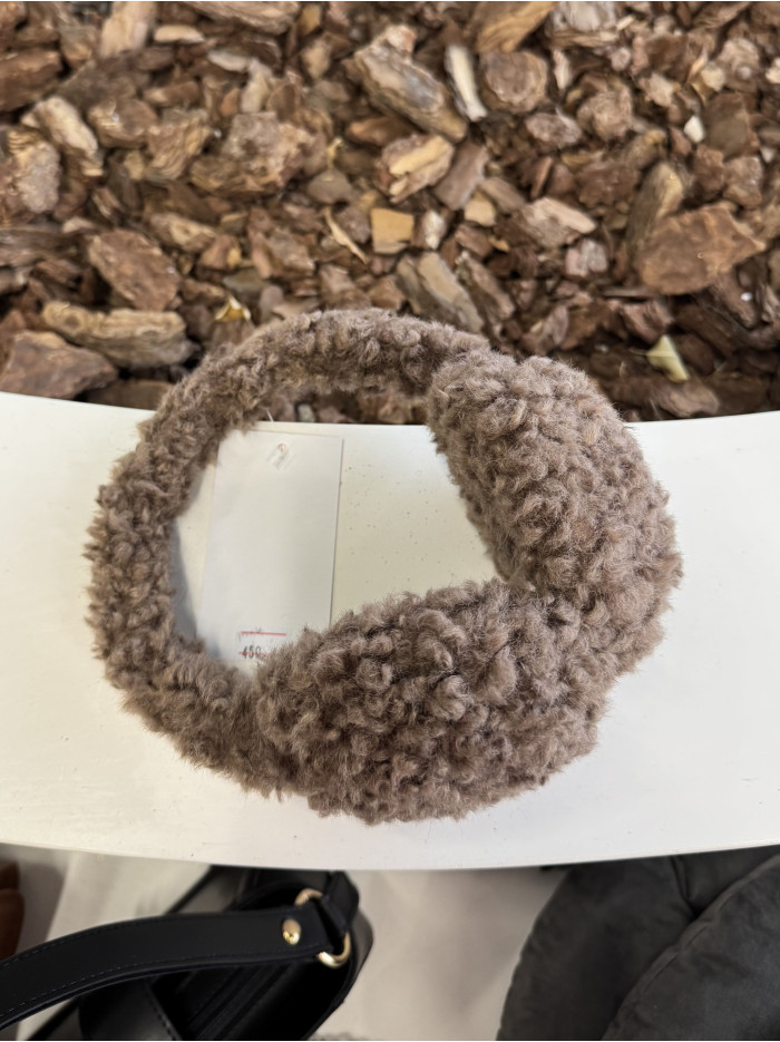 Навушники тедді мокко