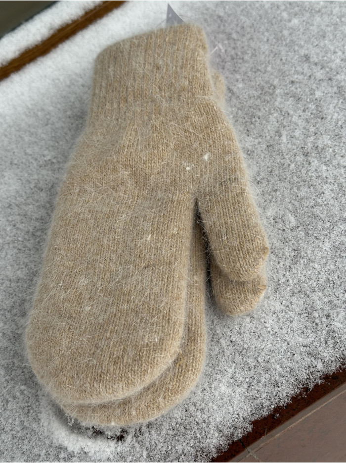 Рукавиці бежеві