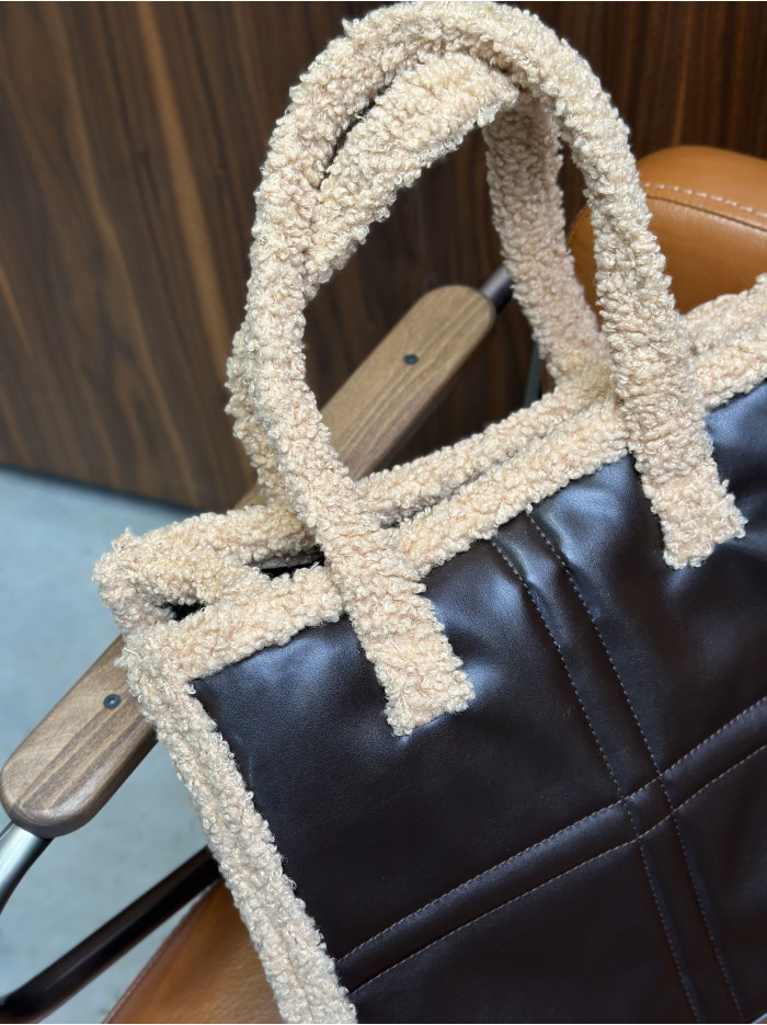 Жіноча сумка тедді 6 шоколадна